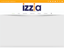 Tablet Screenshot of izzia.com